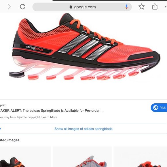 springblade shoes